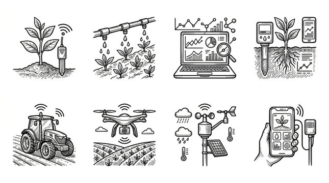 Agricultural Farming Tractor Equipment Tools.