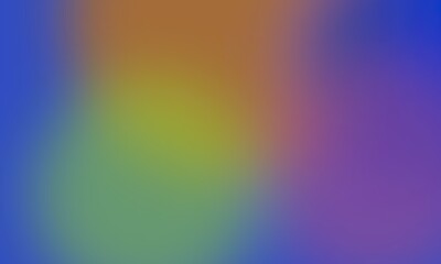 Obraz premium Abstract gradient background, with soft transitions, of blue and, orange colors