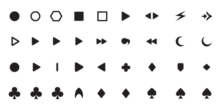 Bullet List Icon Set, PowerPoint Presentation Vector Design for Business Infographic Slide Template and Office Document Layout