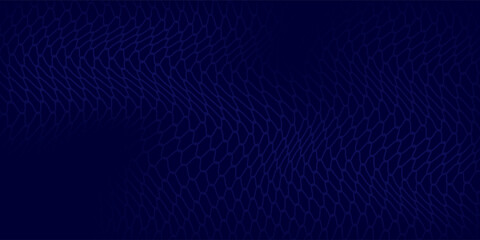 Abstract net navy background light blue net for sports. Mesh texture for fishing nets. Creative net design with Seamless pattern for sportswear or soccer goal, volleyball net. Vector Eps10 © Rayyan