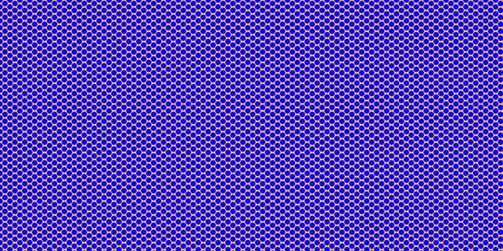 Seamless pattern of interconnected golden circles on a deep blue background abstract geometric texture high quality professional detailed modern elegant stylish clean