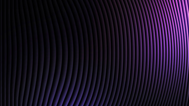Abstract wavy lines background with purple gradient