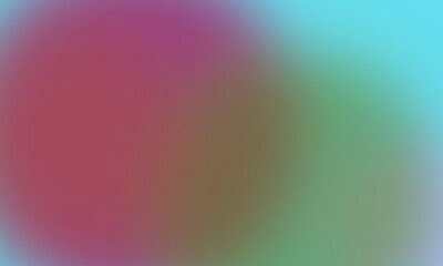 Obraz premium Vibrant pink and cyan abstract gradient background, with smooth color blending