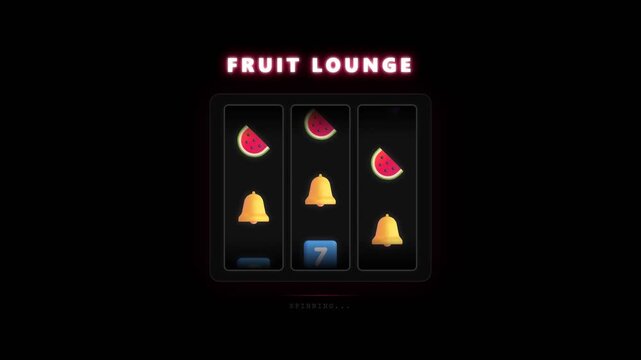 Fruit Lounge Slot Machine Reels