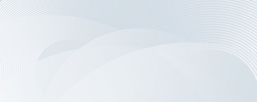 Premium background design with luxury white line pattern (texture). Abstract horizontal vector template for business banner