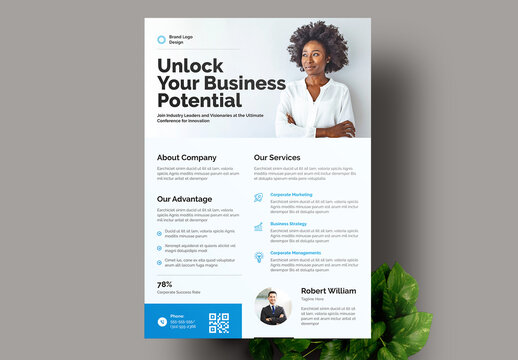 Corporate Business Flyer Template