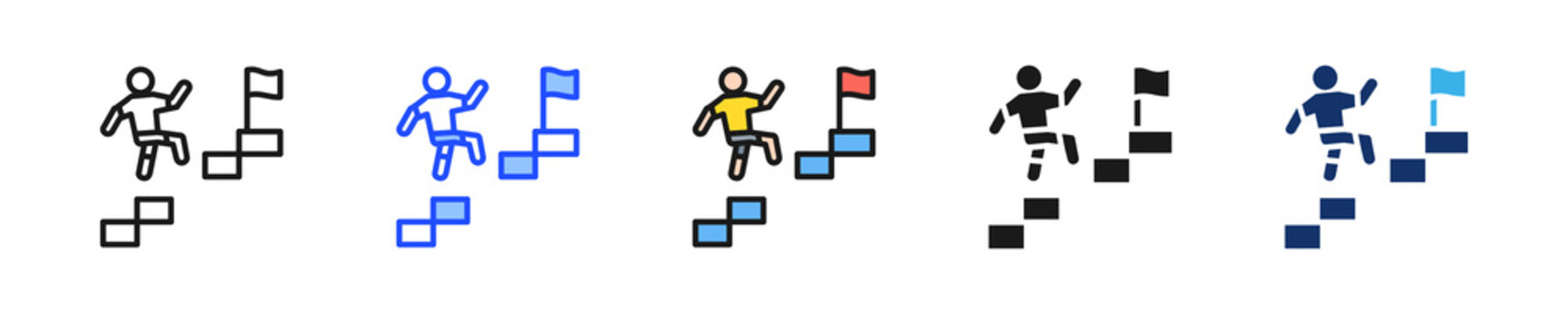 Skill Gap Icon Collection With Multiple Styles