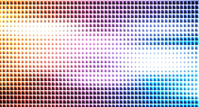 gradient dot pattern with color transition