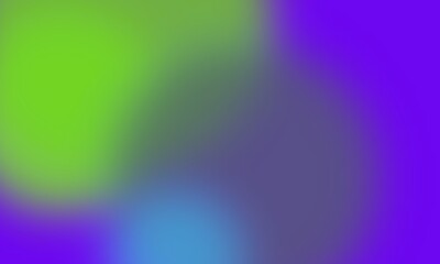 Obraz premium Bright green and purple gradient background, with soft blurred, color transitions