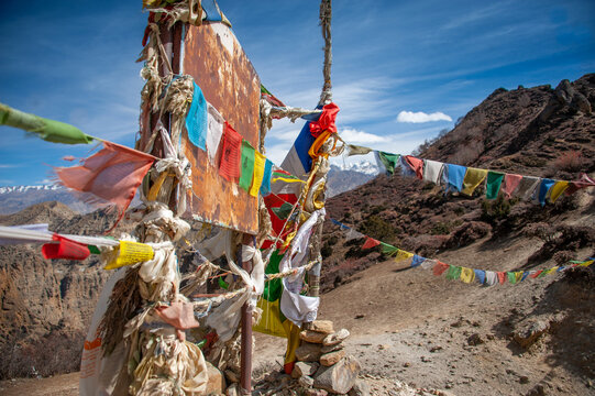 Buddhist prayer flags