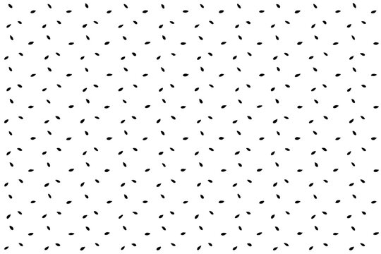 Seamless black sesame seed pattern background