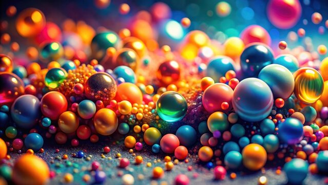 A realistic photo of Abstract Colorful Shapes in a Dynamic Composition on White Background