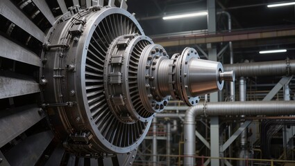 Fototapeta premium Industrial ventilation system