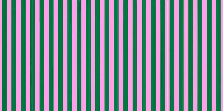 Pink and green vertical stripe pattern repeating background texture