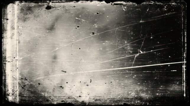 Aged film texture grunge effect overlay for creative design projects