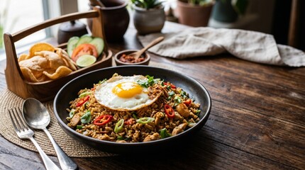 Fototapeta premium chicken with rice