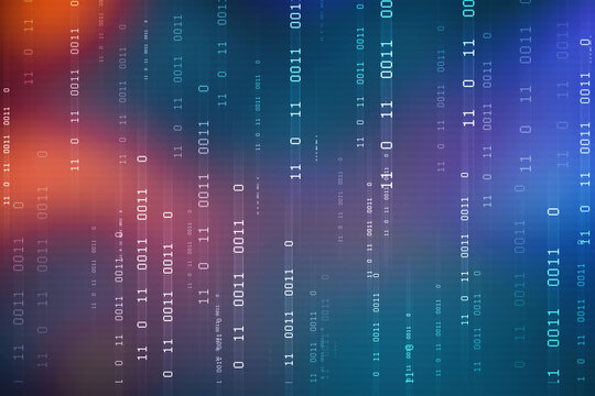 Internet binary data code computing or transmission process,Internet data transmission, Binary Code Background, Digital Abstract technology background
