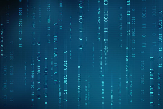 Internet binary data code computing or transmission process,Internet data transmission, Binary Code Background, Digital Abstract technology background