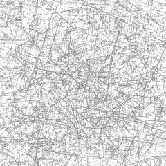 Obraz premium Abstract gray scratch marks on white surface graphic design texture pattern