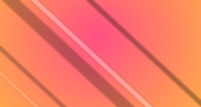 Neon split complementary light streaks across gradient
