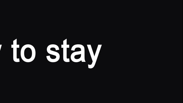 Search query "How to stay motivated" typing animation in minimal search bar interface