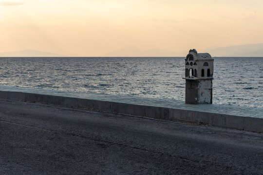 sunset on the beach
