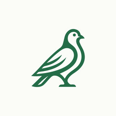 Fototapeta premium Pigeon Logo for sale.