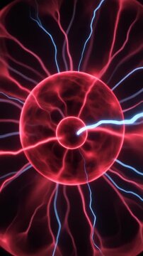 Electricity plasma light energy discharge.