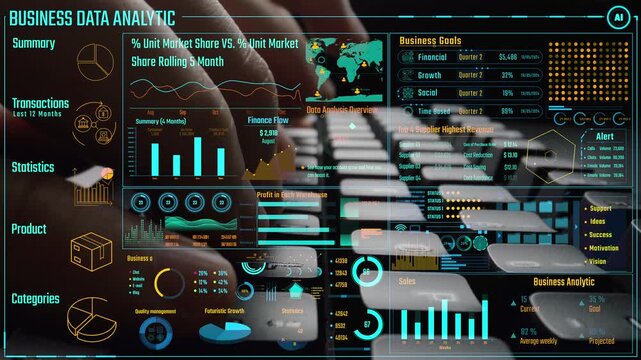 Data analytics and big data strategy for real-time analytics, predictive data modeling, business intelligence analytics, and data-driven decision-making in modern digital businesses. Thunk