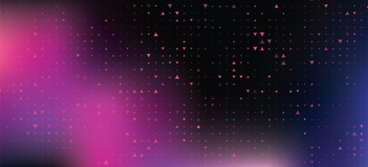 Light Purple, Pink vector layout with cosmic stars. Space stars on blurred abstract background with gradient. Smart design for your business advert. © bayu