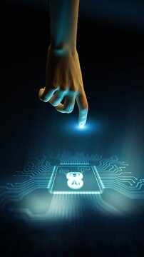 AI Chatbot Revolutionizing Customer Interaction and Automation Technology Concept Illustrated on Processor.