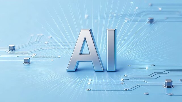 AI technology circuit board