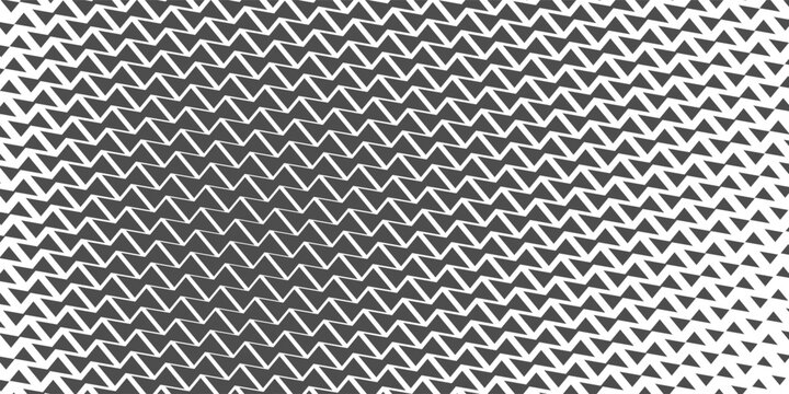 Modern disign triagle background with wavy surface made of gray on white modern
