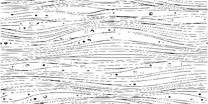 Wood grunge texture background with natural patterns and knots in black and white for design and decoration