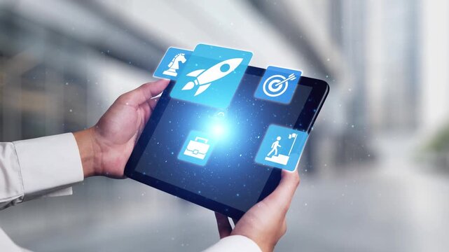 Startup launch and business growth concept, rocket symbolism, entrepreneurship, startup innovation, and early-stage success strategies for new business development and expansion. Spire