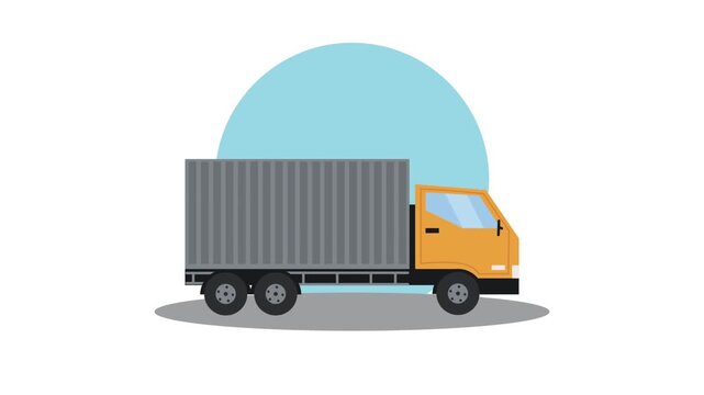 Container Driver Alert Animation