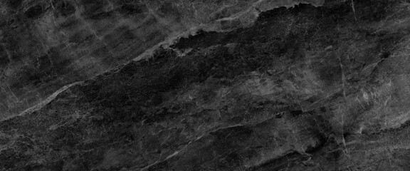 Black marble stone texture. Dark abstract background. © Vidal