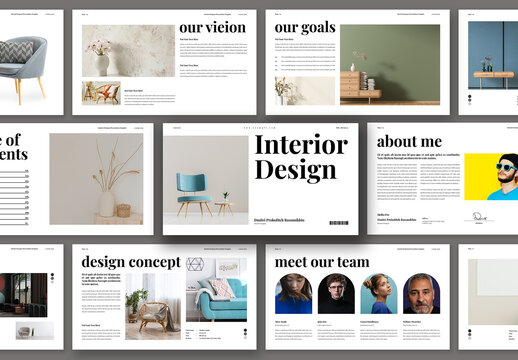 Interior Design Presentation Template
