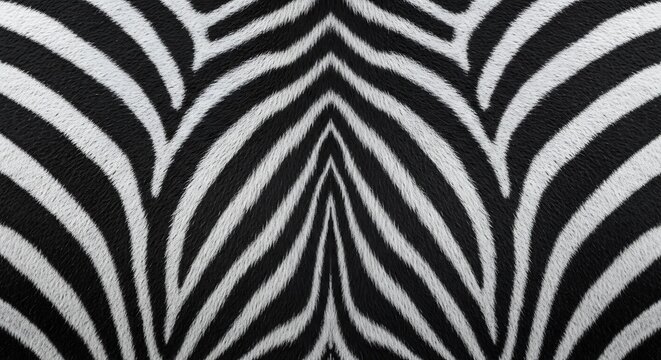 seamless zebra fur pattern with stripes in charcoal gray and silver