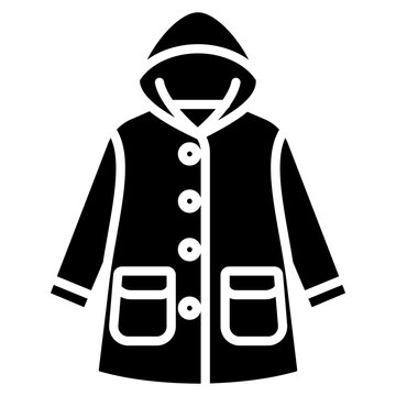 Raincoat Vector Icon