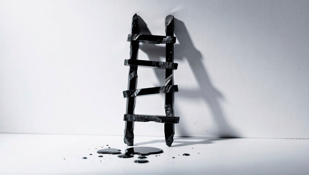 Obsidian Ladder A Metaphor for a Ruthless Career Climb