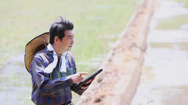 タブレットで管理するスマート農業（ソリューションイノベーター）