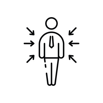 Customer Eccentricity vector icon
