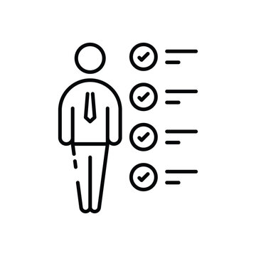 Personal Assessment vector icon