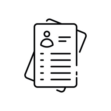 Applicant vector icon