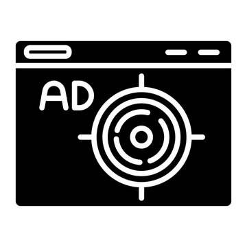 Retargeting Ads Vector Icon