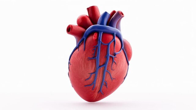 Realistic Human Heart Anatomy Model for Medical & Science Education