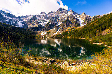 Morskie Oko Lake in Tatra Mountains National Park, Poland © gkrphoto