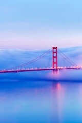 Obraz premium Golden Gate Bridge, San Francisco, California, USA