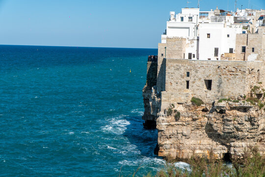 Italy, coast of Polignano a Mare